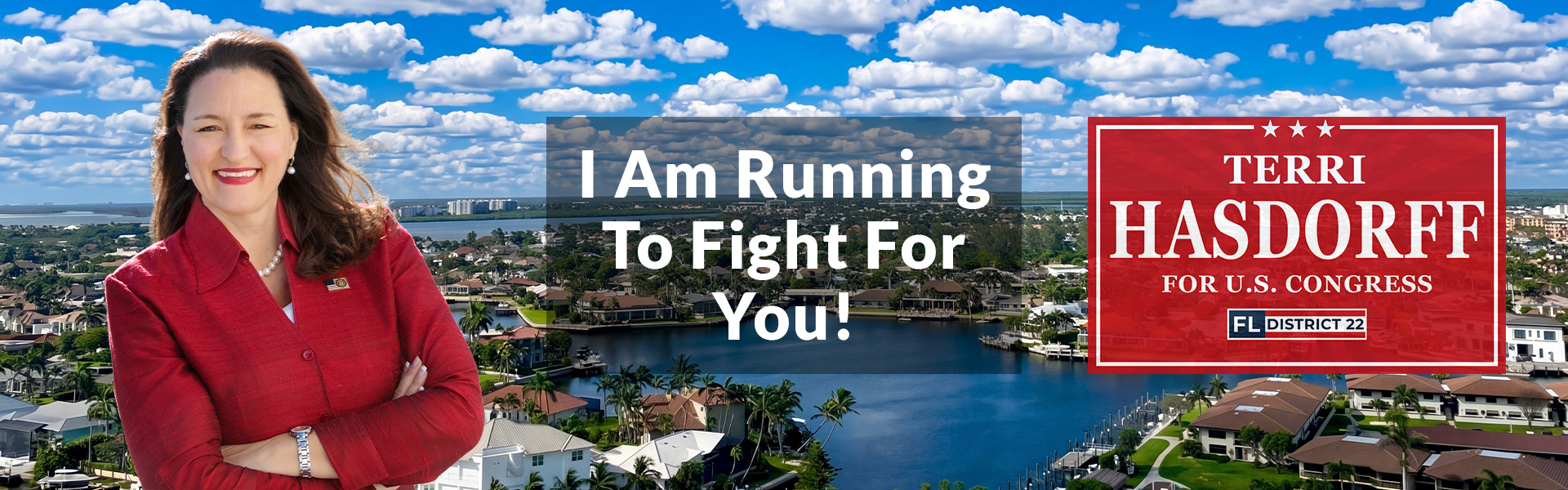 Terri Hasdorff, Republican candidate for Florida's 22nd Congressional District in Naples, FL