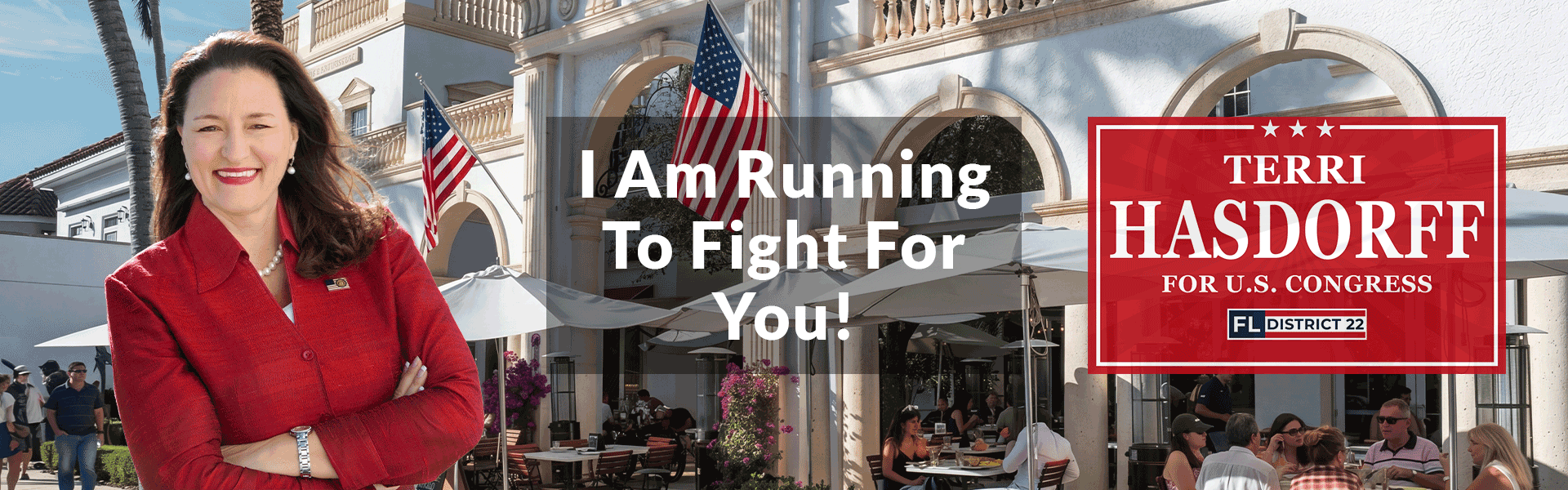 Terri Hasdorff, Republican candidate for Florida's 22nd Congressional District in Naples, FL